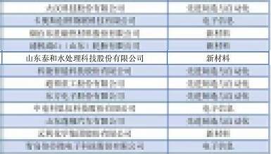 山东省科技领军企业名单 山东省科技领军企业名单